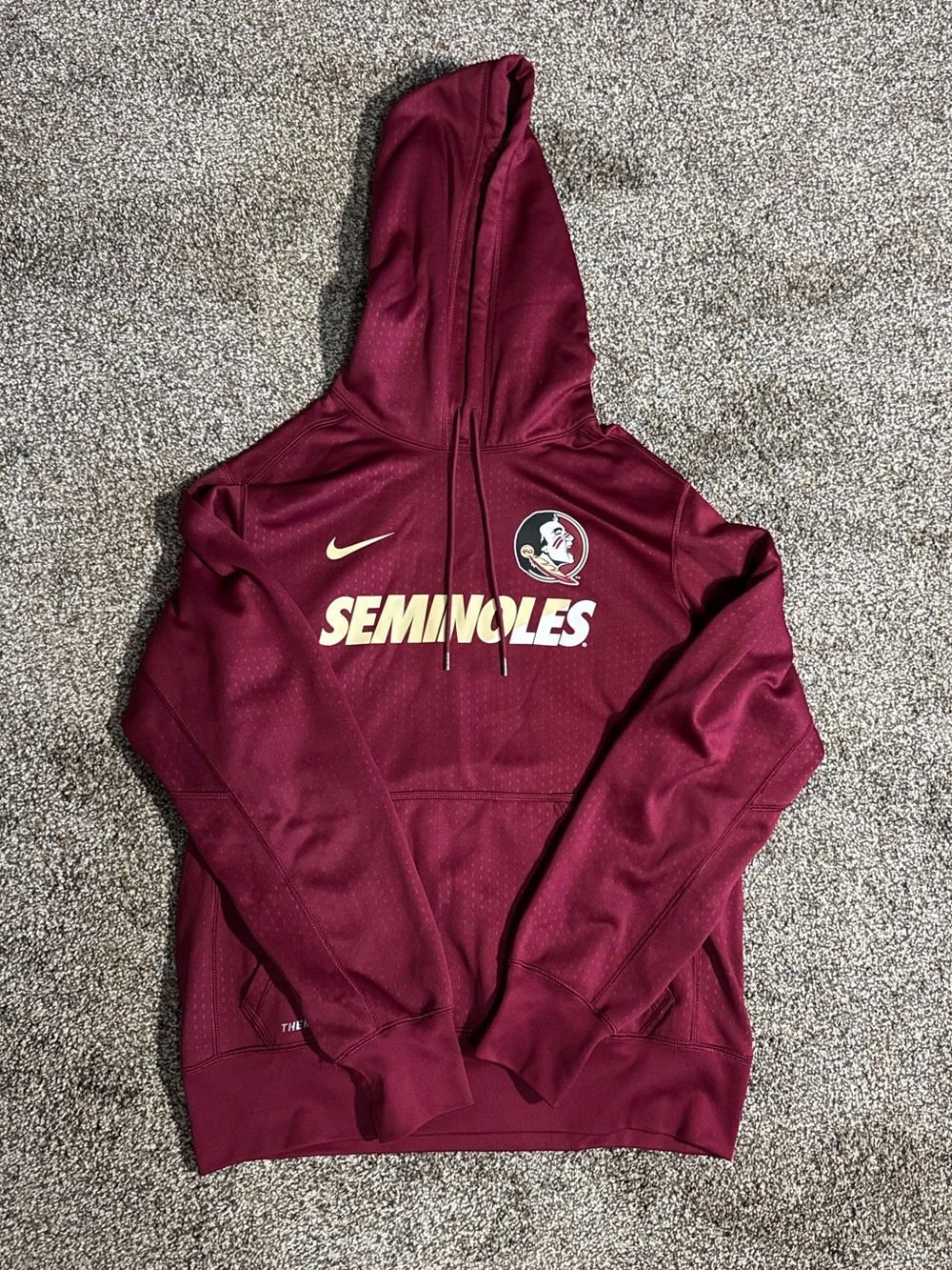 Nike Maroon Seminoles Pullover Hoodie M